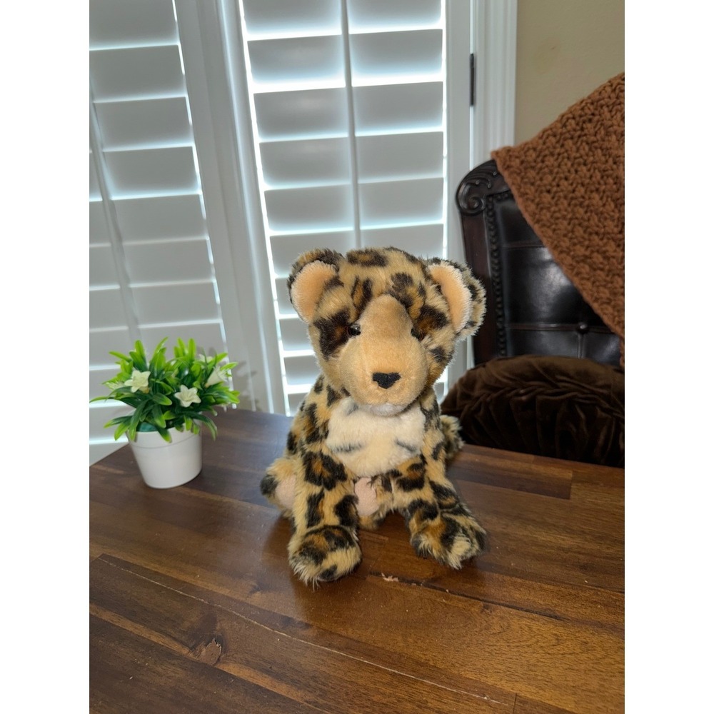 Douglas Cuddle Toy Plush Cat Cub Leopard Stuffed Animal 12"
